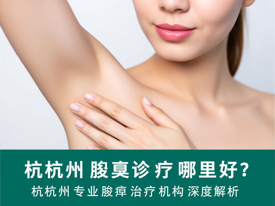 杭州腋臭诊疗哪里好?杭州专业腋臭治疗机构深度解析 杭州腋臭诊疗哪里好?杭州专业腋臭治疗机构深度解析