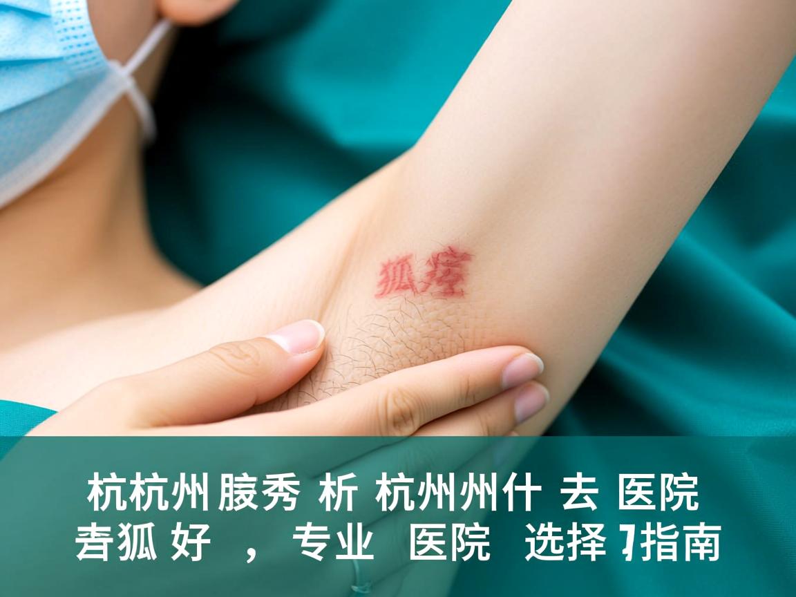 杭州腋秀解析,杭州什么医院去狐臭好,专业医院选择指南 杭州腋秀解析,杭州什么医院去狐臭好,专业医院选择指南