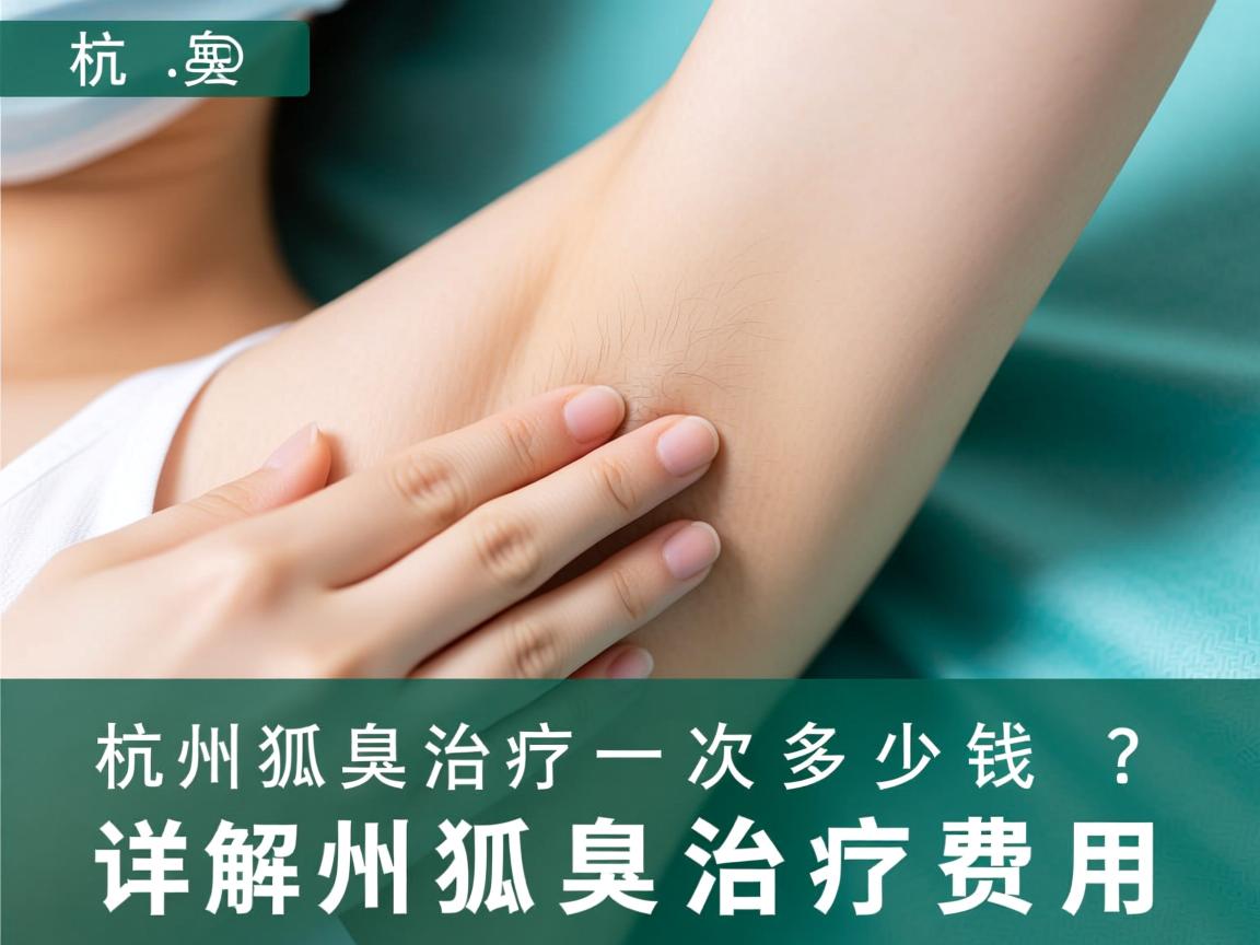 杭州狐臭治疗一次多少钱?详解杭州狐臭治疗费用 杭州狐臭治疗一次多少钱?详解杭州狐臭治疗费用
