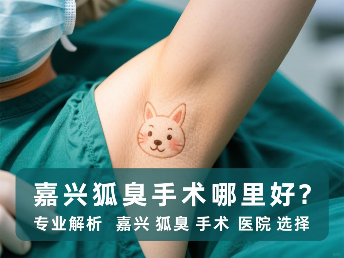 嘉兴狐臭手术哪里好？专业解析嘉兴狐臭手术医院选择