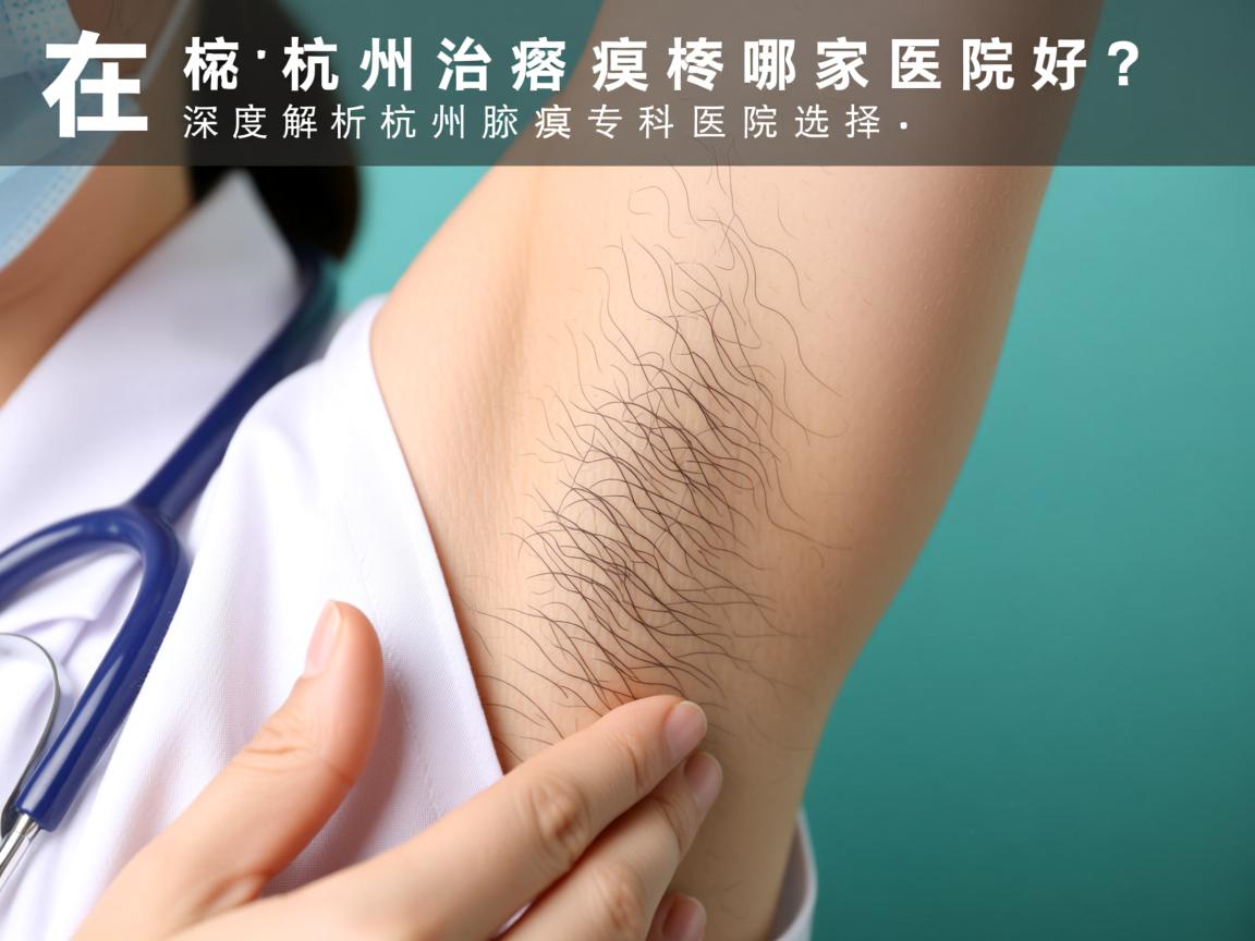 在杭州治腋臭哪家医院好？深度解析杭州腋臭专科医院选择