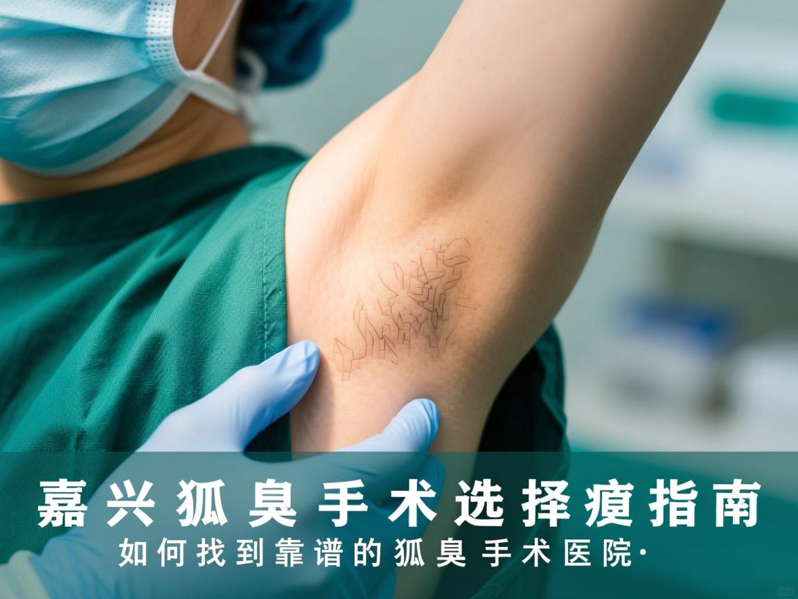 嘉兴狐臭手术选择指南，如何找到靠谱的狐臭手术医院