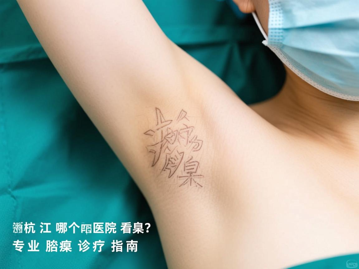 杭州腋秀解析，浙江哪个医院看腋臭？专业腋臭诊疗指南
