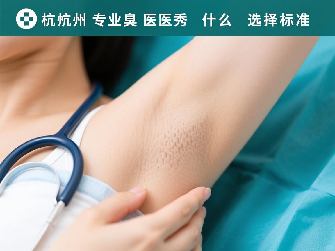 杭州腋秀解析，杭州专业腋臭医院有什么核心优势与选择标准