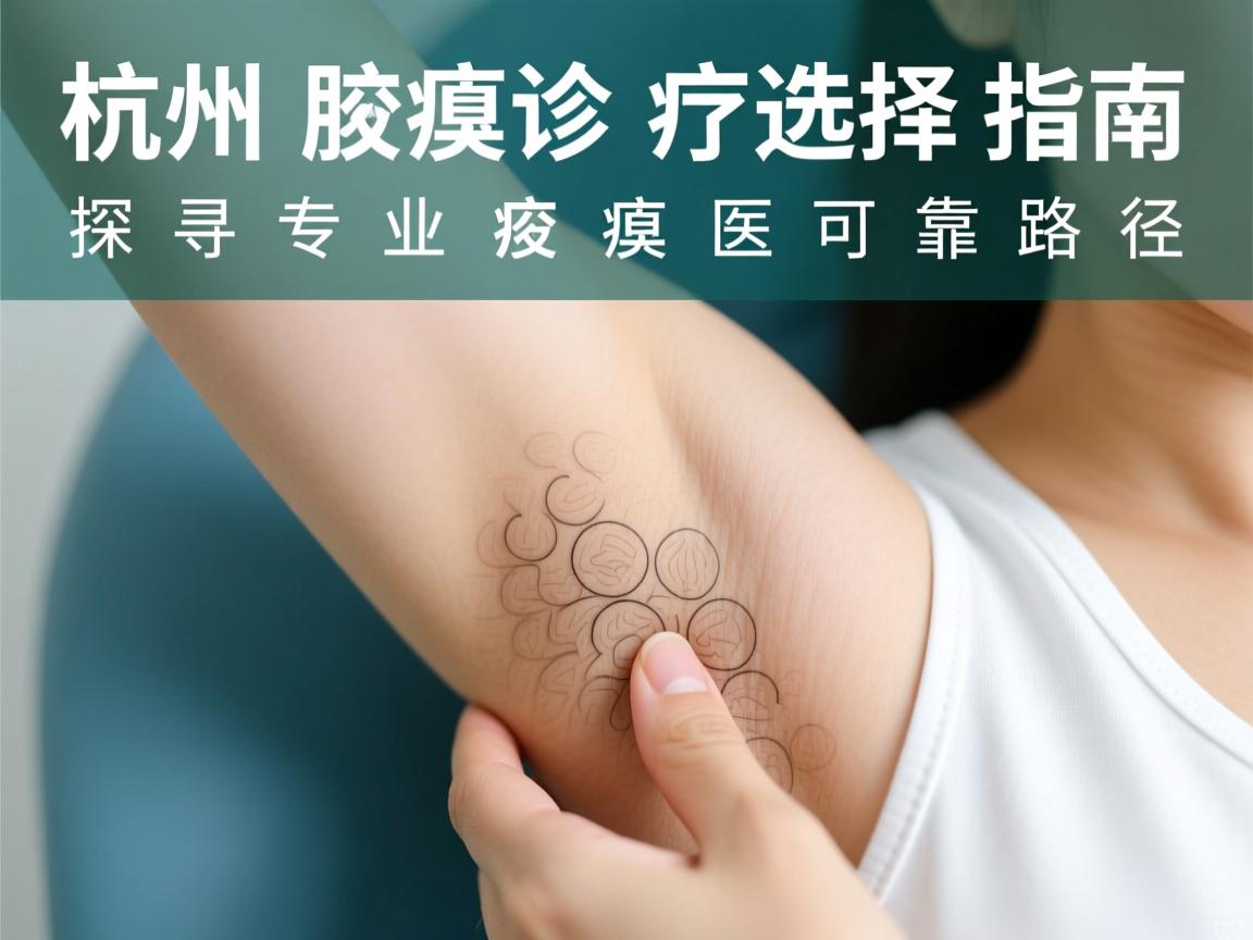 杭州腋臭诊疗选择指南，探寻专业腋臭医疗的可靠路径
