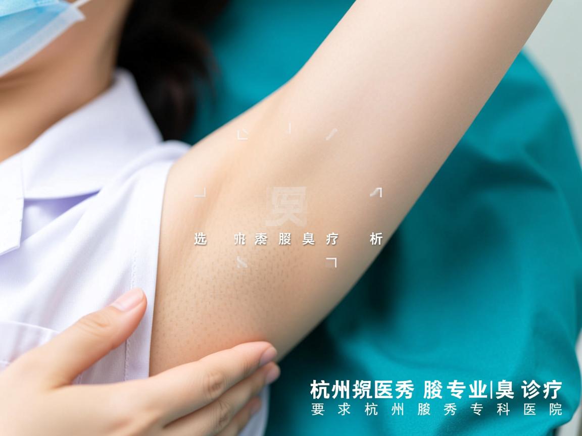 杭州腋秀解析，专业腋臭诊疗，选择杭州腋秀专科医院