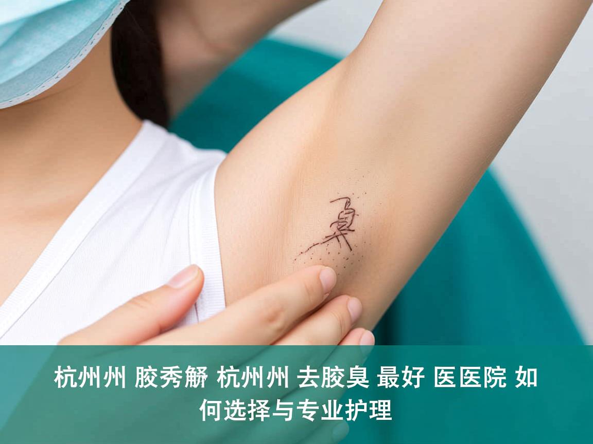 杭州腋秀解析，杭州去腋臭最好医院如何选择与专业护理