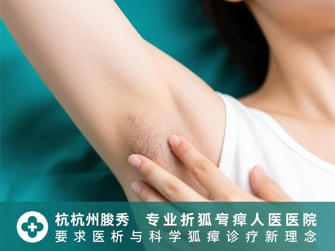 杭州腋秀解析，杭州专业狐臭医院与科学狐臭诊疗新理念