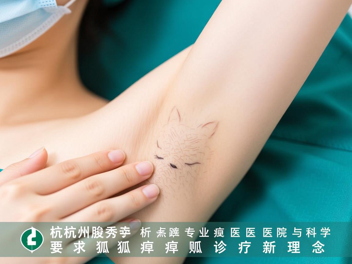 杭州腋秀解析，杭州专业狐臭医院与科学狐臭诊疗新理念