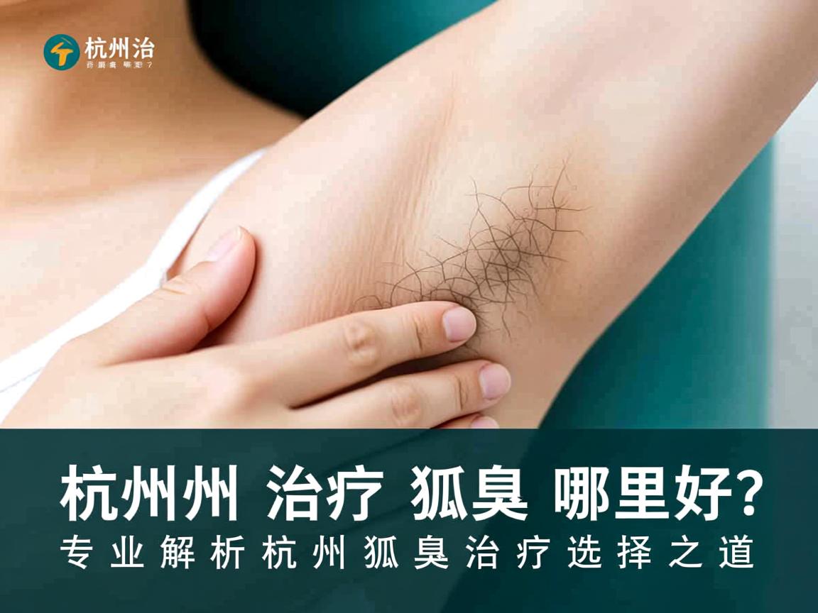 杭州治疗狐臭哪里好？专业解析杭州狐臭治疗的选择之道