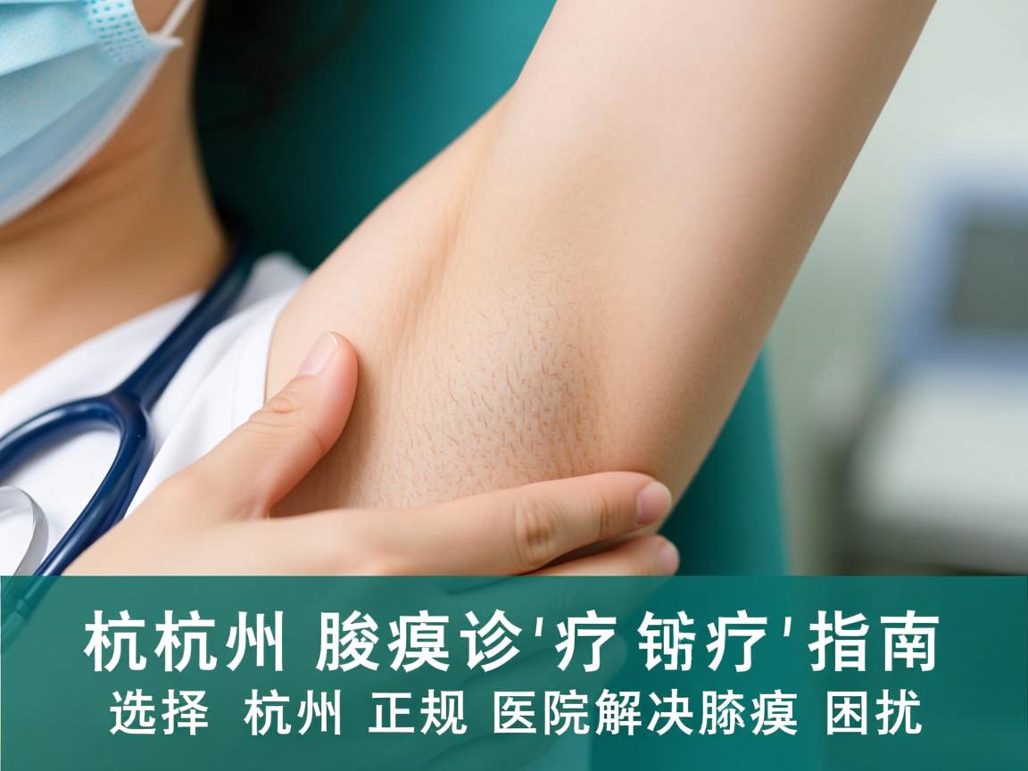 杭州腋臭诊疗指南,选择杭州正规医院解决腋臭困扰 杭州腋臭诊疗指南,选择杭州正规医院解决腋臭困扰