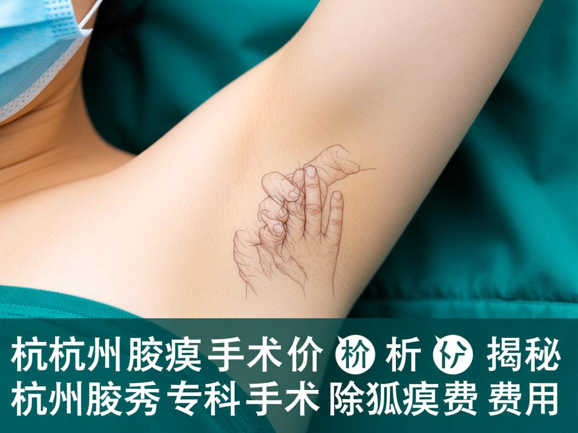 杭州腋臭手术价格解析，揭秘杭州腋秀专科手术除狐臭费用
