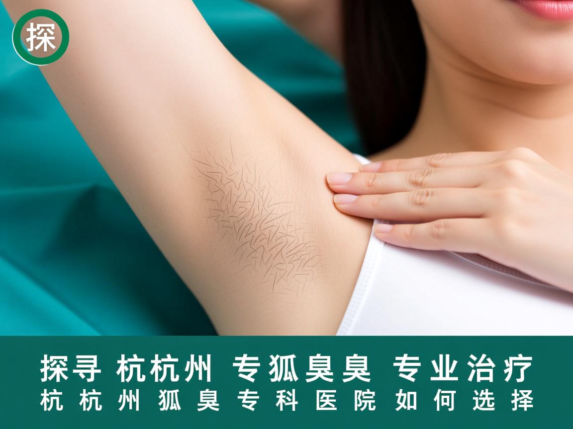探寻杭州狐臭专业治疗，杭州狐臭专科医院如何选择