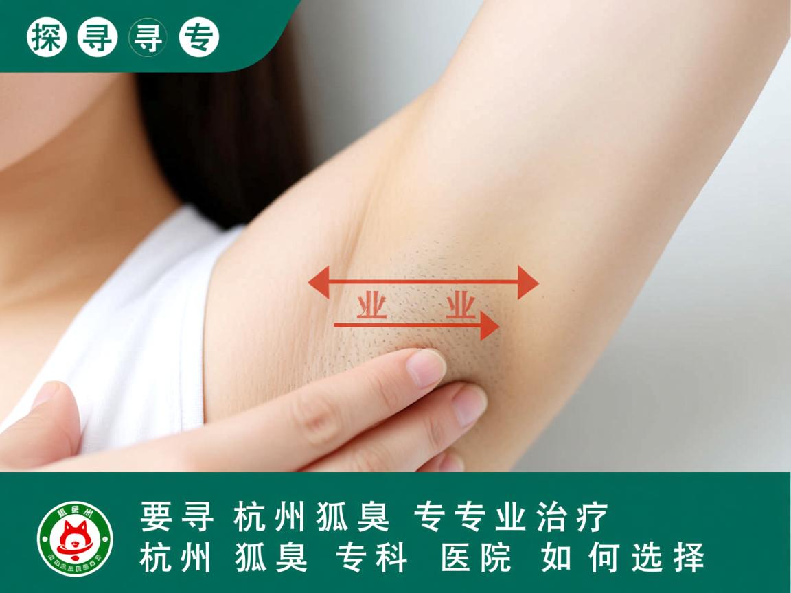 探寻杭州狐臭专业治疗，杭州狐臭专科医院如何选择