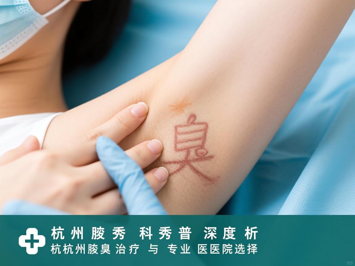 杭州腋秀科普，深度解析杭州腋臭治疗与专业医院选择