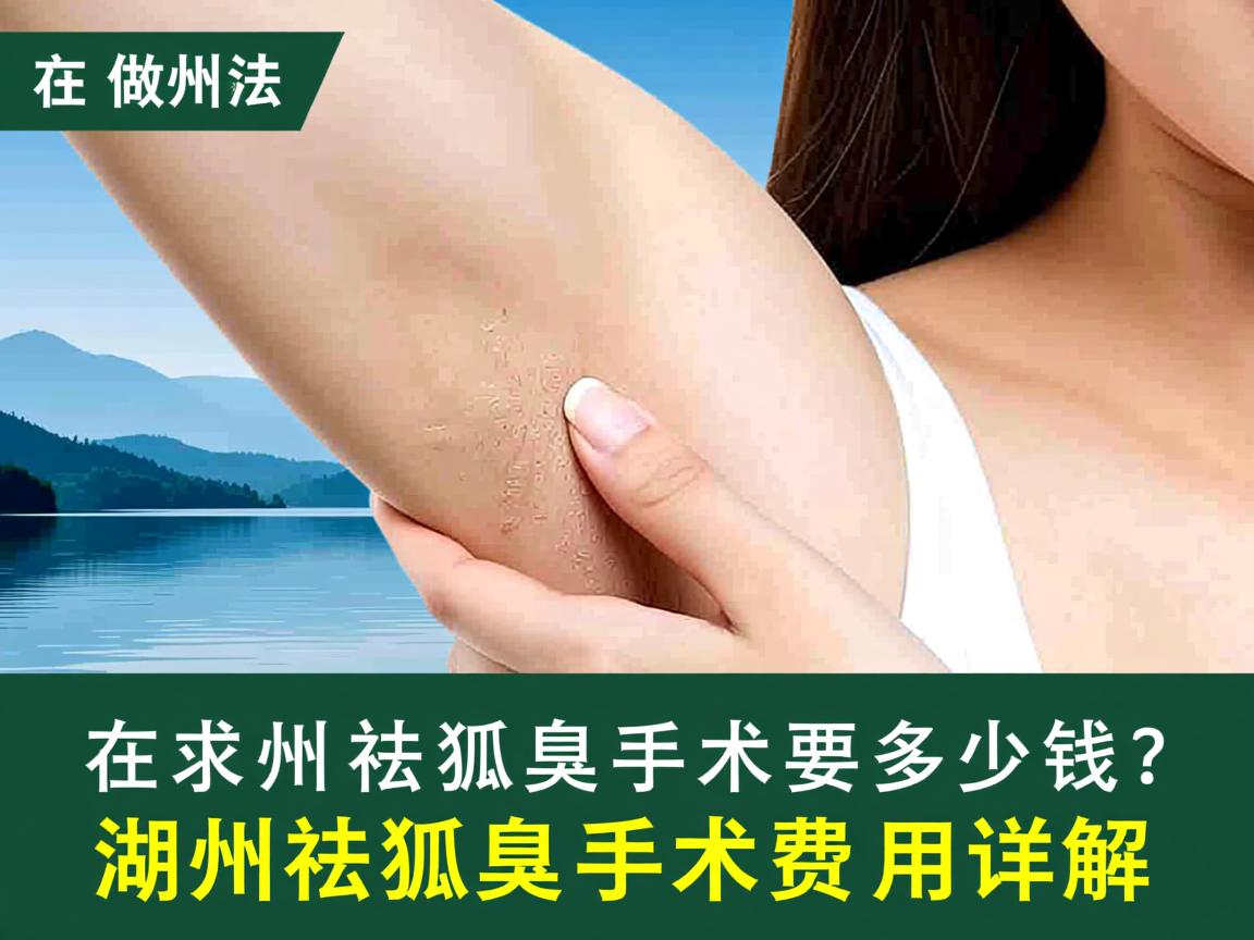 在湖州做祛狐臭手术要多少钱？湖州祛狐臭手术费用详解