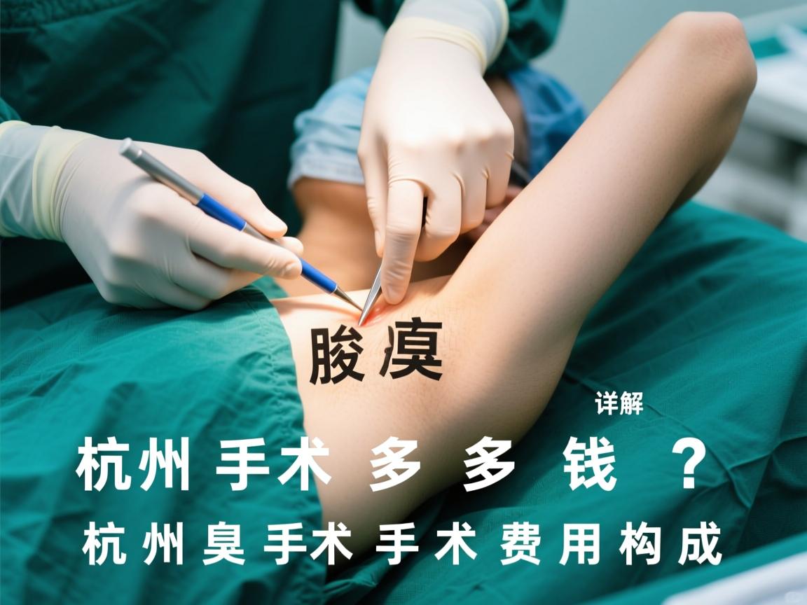 杭州腋臭手术多少钱？详解杭州腋臭手术费用构成