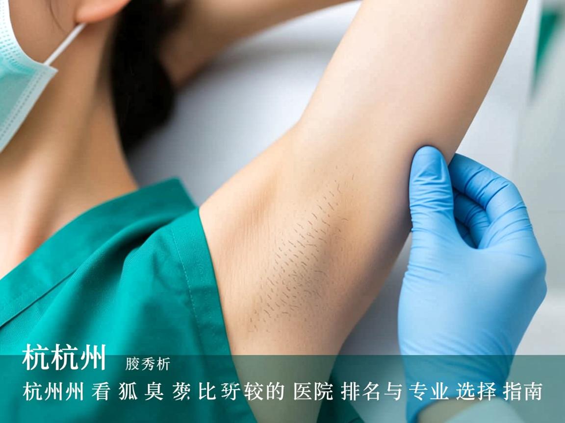 杭州腋秀解析，杭州看狐臭比较好的医院排名与专业选择指南