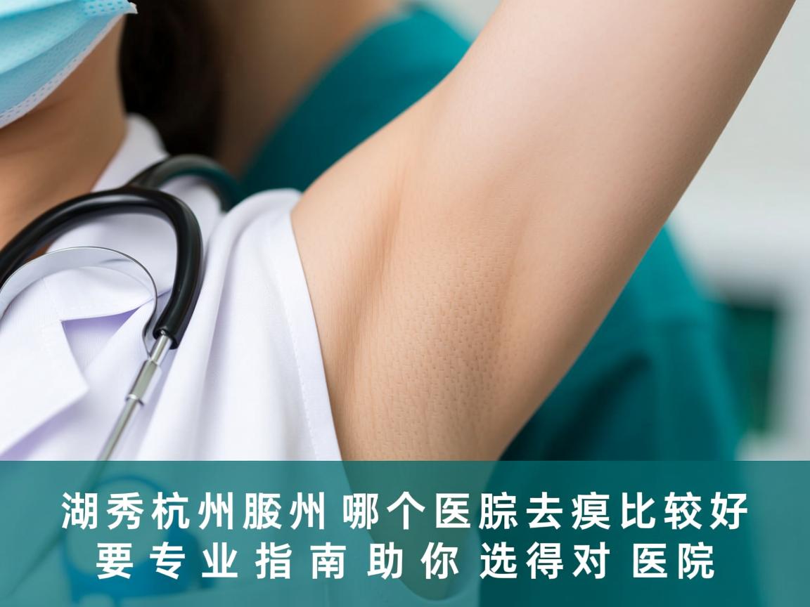 杭州腋秀解析，湖州哪个医院去腋臭比较好，专业指南助你选对医院