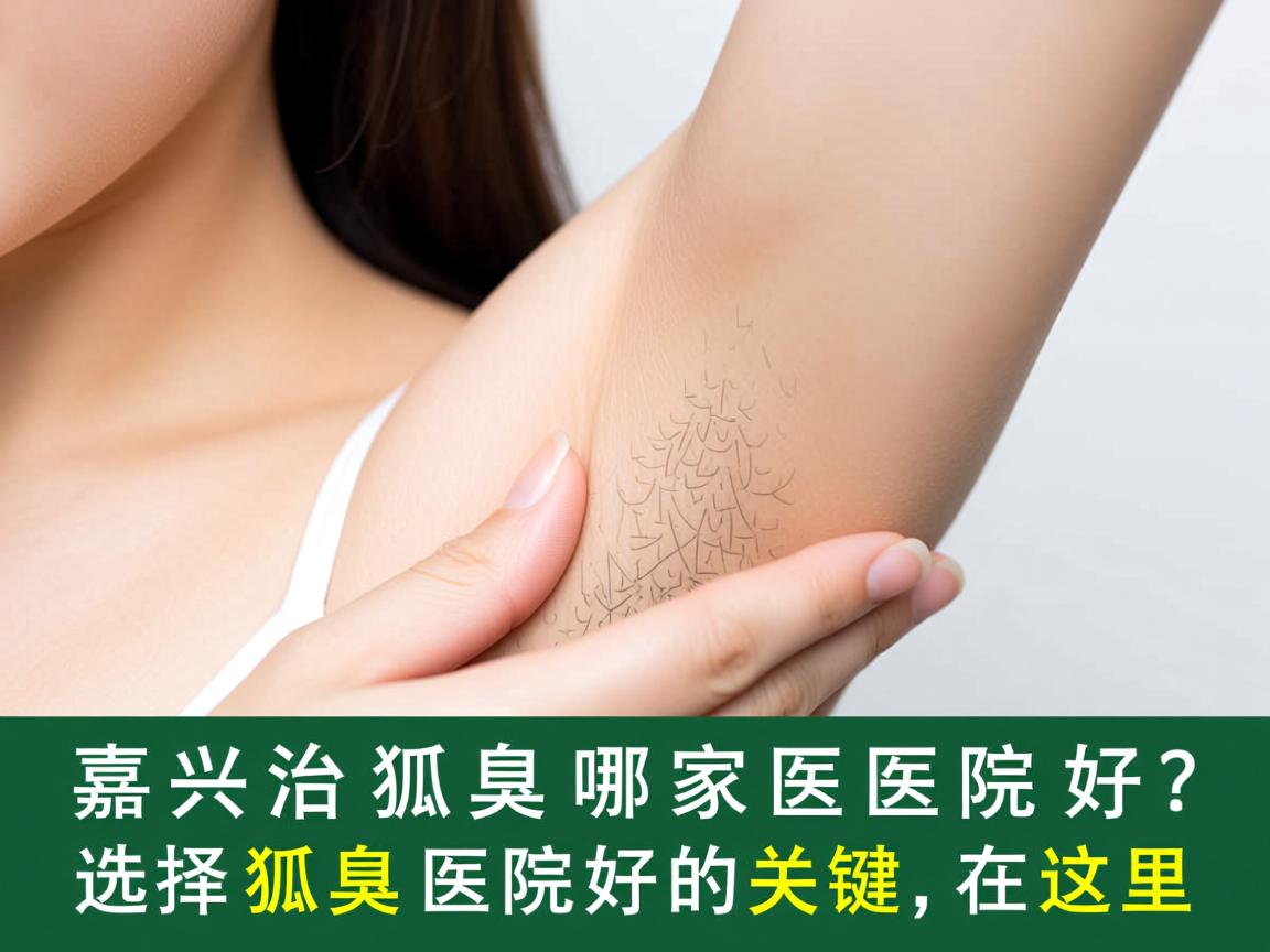 嘉兴治狐臭哪家医院好？选择狐臭医院好的关键在这里