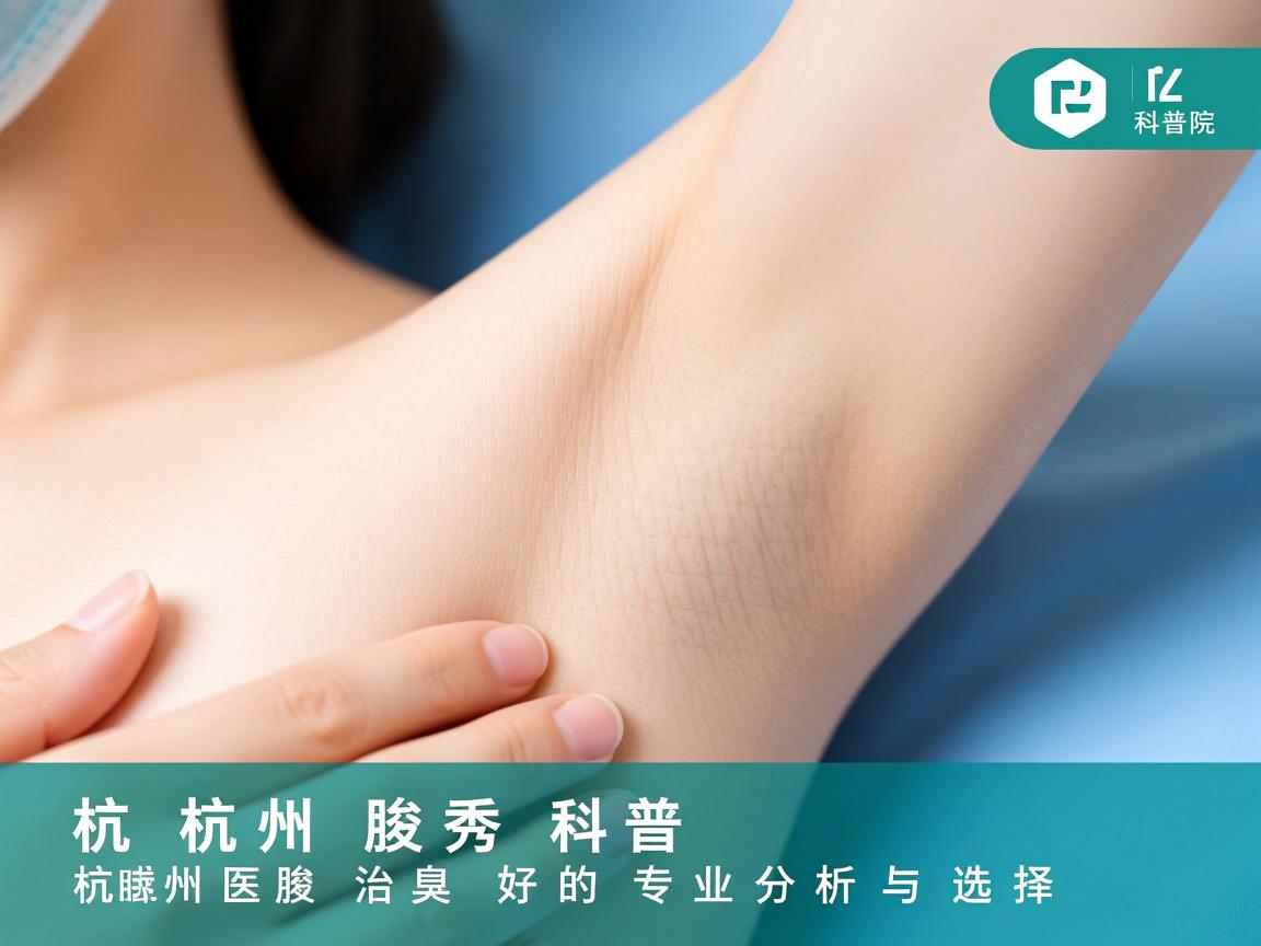 杭州腋秀科普，杭州医院治腋臭好的专业分析与选择