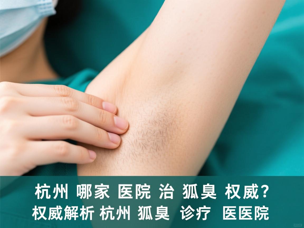 杭州哪家医院治狐臭权威？权威解析杭州狐臭诊疗医院