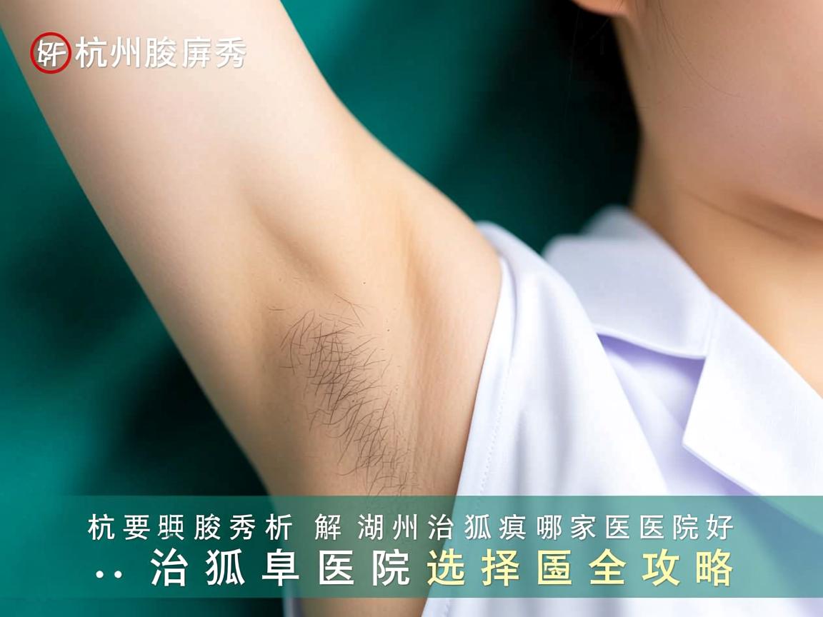 杭州腋秀解析，湖州治狐臭哪家医院好，治狐臭医院选择全攻略