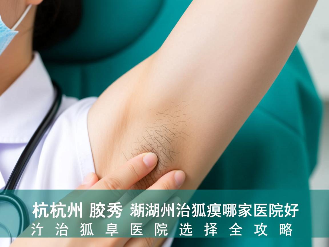 杭州腋秀解析，湖州治狐臭哪家医院好，治狐臭医院选择全攻略