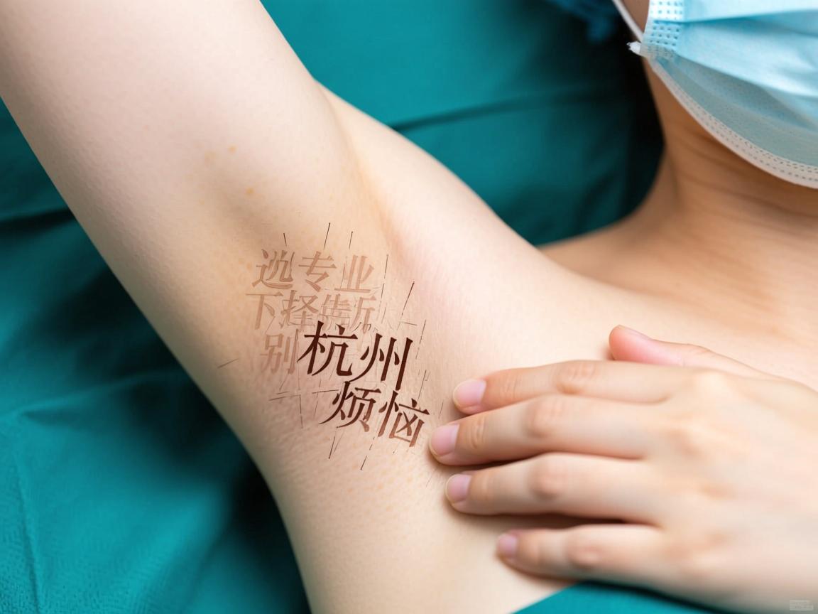 杭州腋秀解析，杭州腋臭手术，专业选择告别腋下烦恼