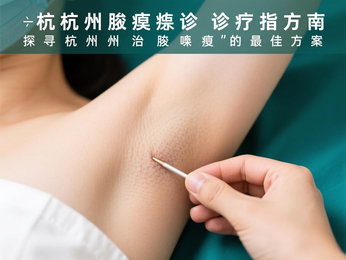 杭州腋臭诊疗指南，探寻杭州治疗腋臭的最佳方案