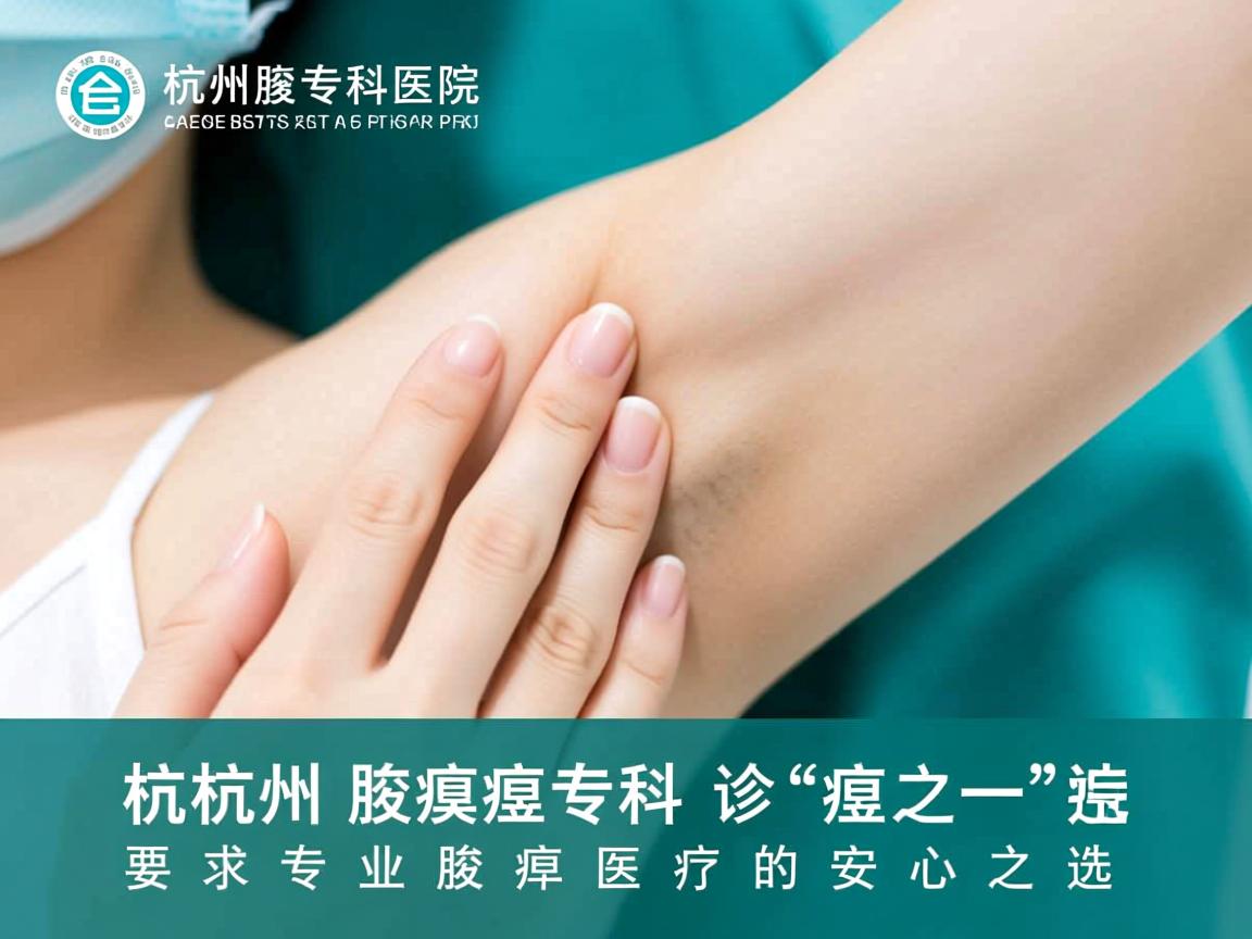 杭州腋臭专科医院解析，杭州专业腋臭诊疗的安心之选