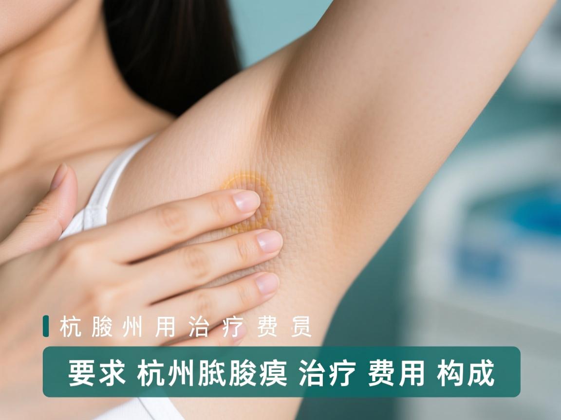 杭州腋臭治疗费用解析，深度解读杭州腋臭治疗费用构成