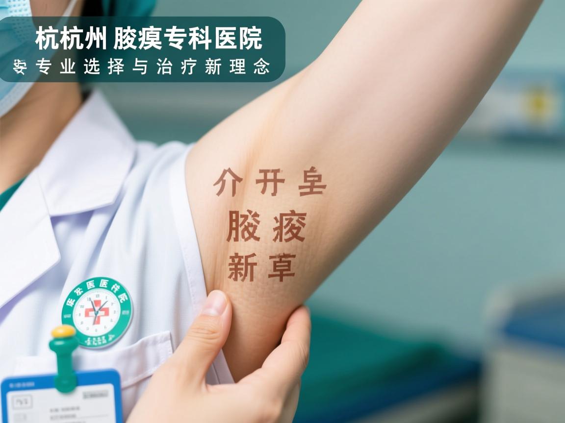 杭州腋臭专科医院解析，专业选择与腋臭治疗新理念