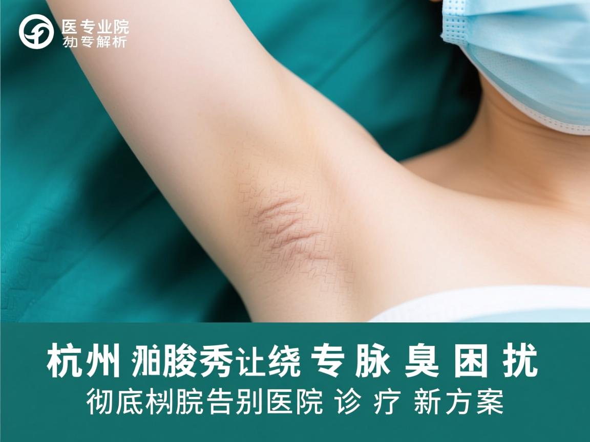 杭州腋秀医院专业解析，彻底告别腋臭困扰，杭州腋秀医院诊疗新方案