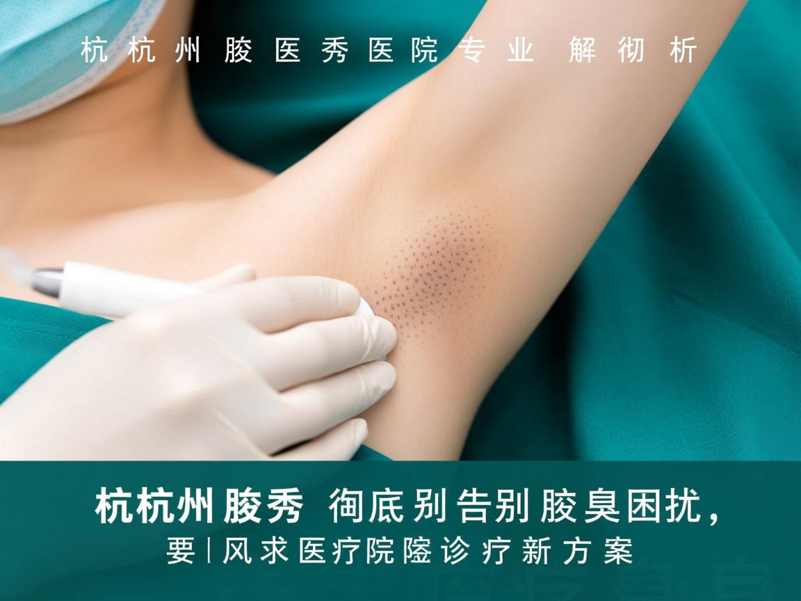 杭州腋秀医院专业解析，彻底告别腋臭困扰，杭州腋秀医院诊疗新方案