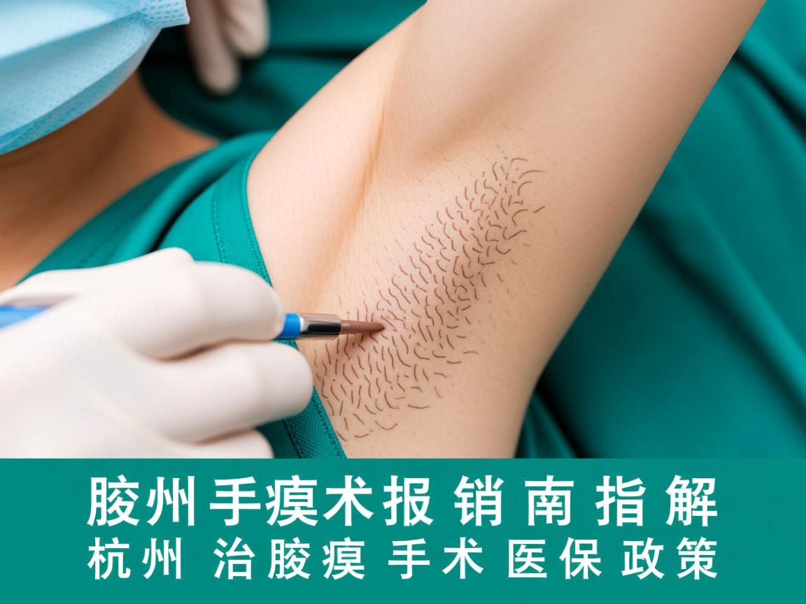 杭州腋臭手术报销指南，详解杭州治腋臭手术的医保政策
