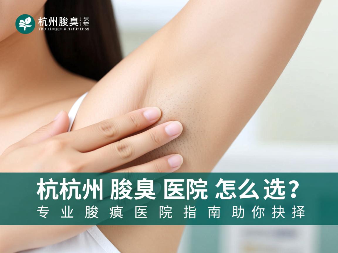 杭州腋臭医院怎么选?专业腋臭医院指南助你抉择 杭州腋臭医院怎么选?专业腋臭医院指南助你抉择