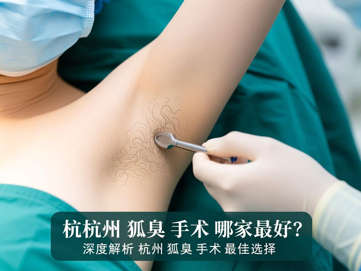 杭州狐臭手术哪家最好？深度解析杭州狐臭手术最佳选择