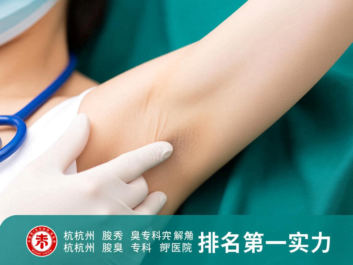 杭州腋秀腋臭专科解析，专业视角下的杭州腋臭专科医院排名第一实力