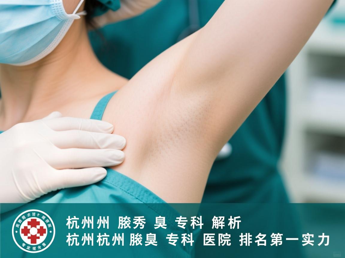 杭州腋秀腋臭专科解析，专业视角下的杭州腋臭专科医院排名第一实力