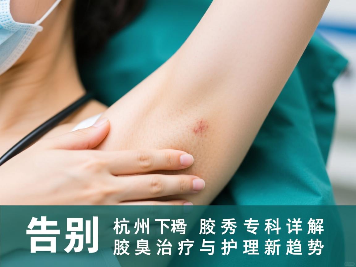 告别腋下尴尬,杭州腋秀专科详解腋臭治疗与护理新趋势 告别腋下尴尬,杭州腋秀专科详解腋臭治疗与护理新趋势