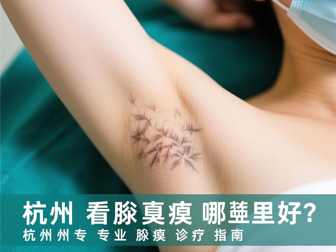 杭州看腋臭哪里好？杭州专业腋臭诊疗指南