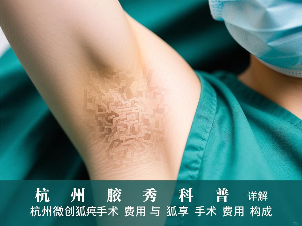 杭州腋秀科普,详解杭州微创狐臭手术费用与狐臭手术费用构成 杭州腋秀科普,详解杭州微创狐臭手术费用与狐臭手术费用构成