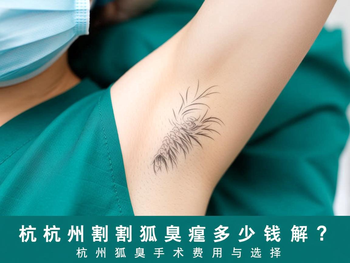 杭州割狐臭多少钱?详解杭州狐臭手术费用与选择 杭州割狐臭多少钱?详解杭州狐臭手术费用与选择
