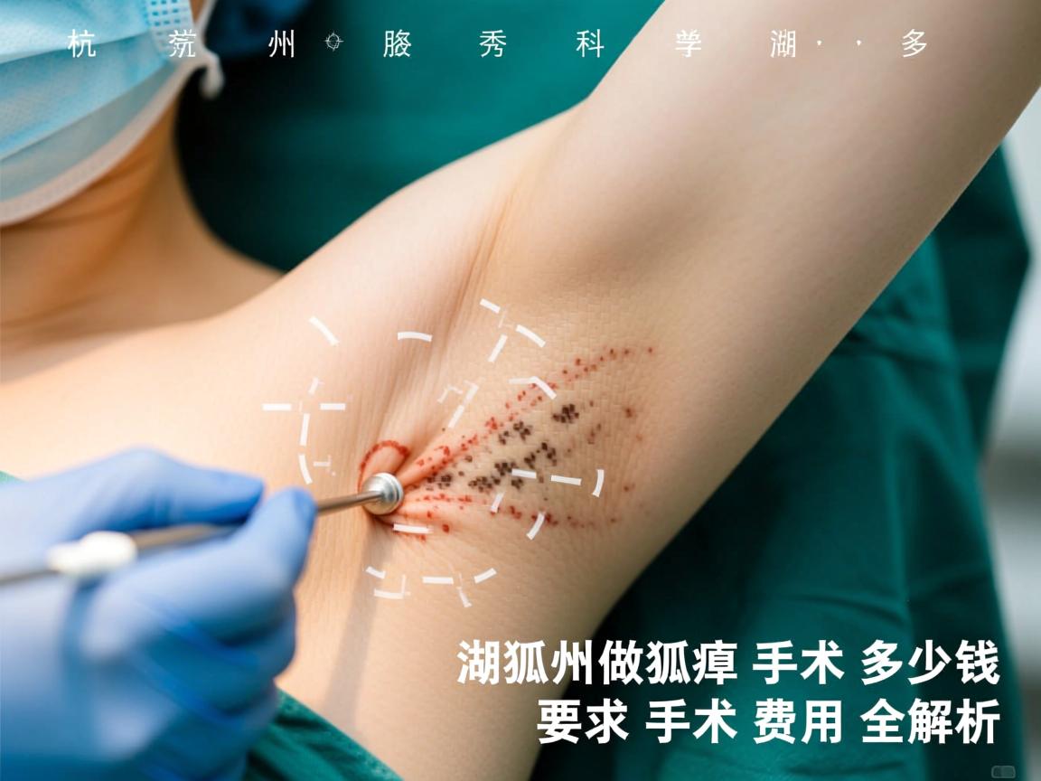 杭州腋秀科普，在湖州做狐臭手术多少钱，狐臭手术费用全解析
