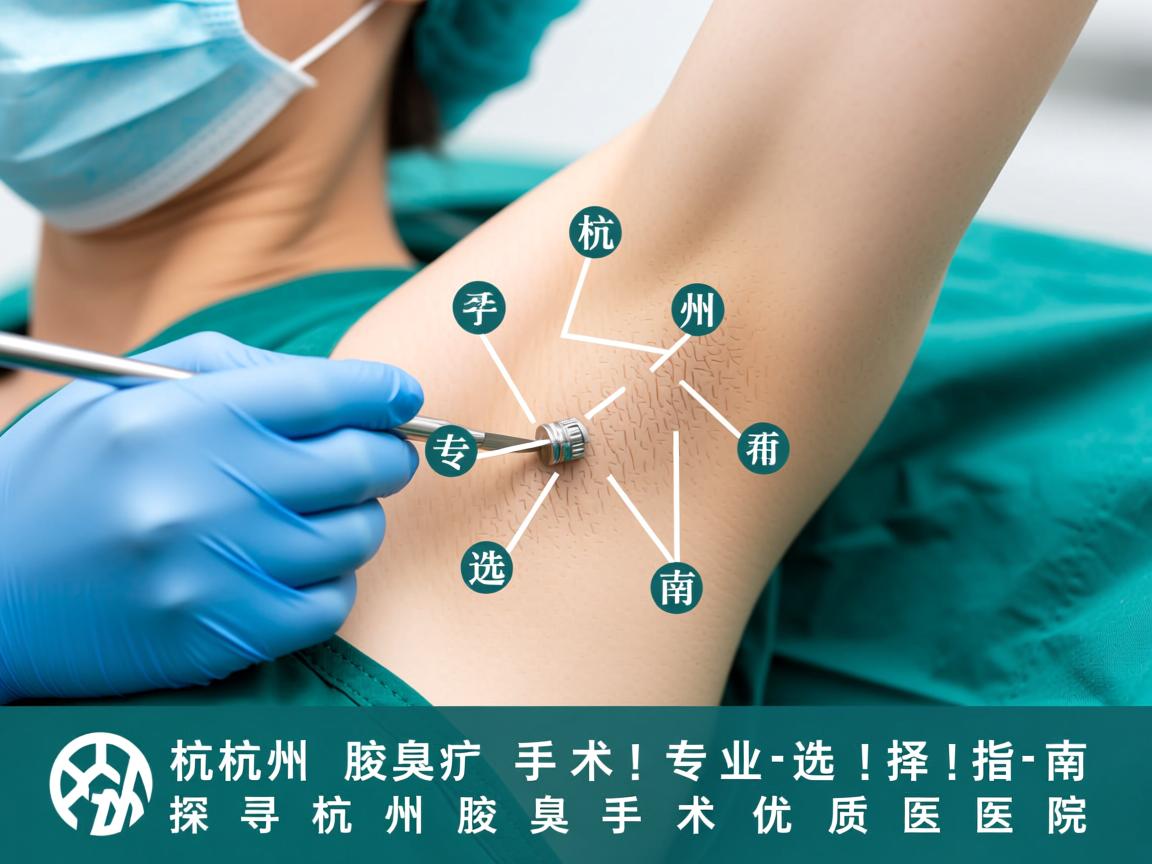 杭州腋臭手术专业选择指南，探寻杭州腋臭手术优质医院