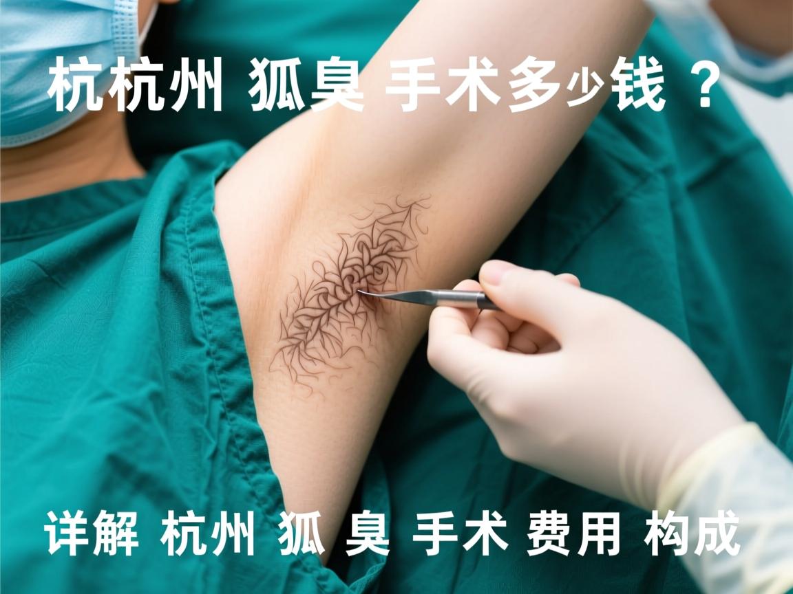杭州狐臭手术多少钱?详解杭州狐臭手术费用构成 杭州狐臭手术多少钱?详解杭州狐臭手术费用构成