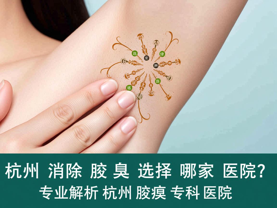 杭州消除腋臭选择哪家医院？专业解析杭州腋臭专科医院