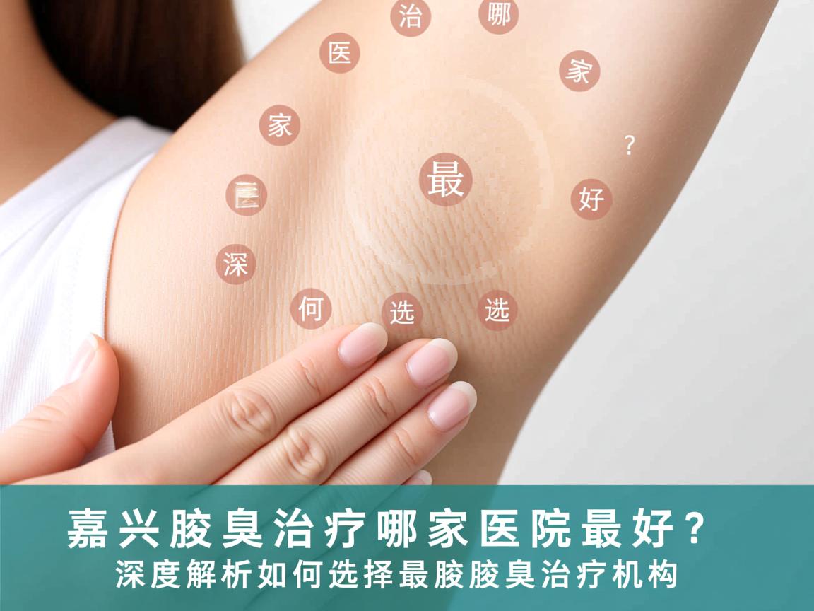 嘉兴腋臭治疗哪家医院最好？深度解析如何选择最佳腋臭治疗机构