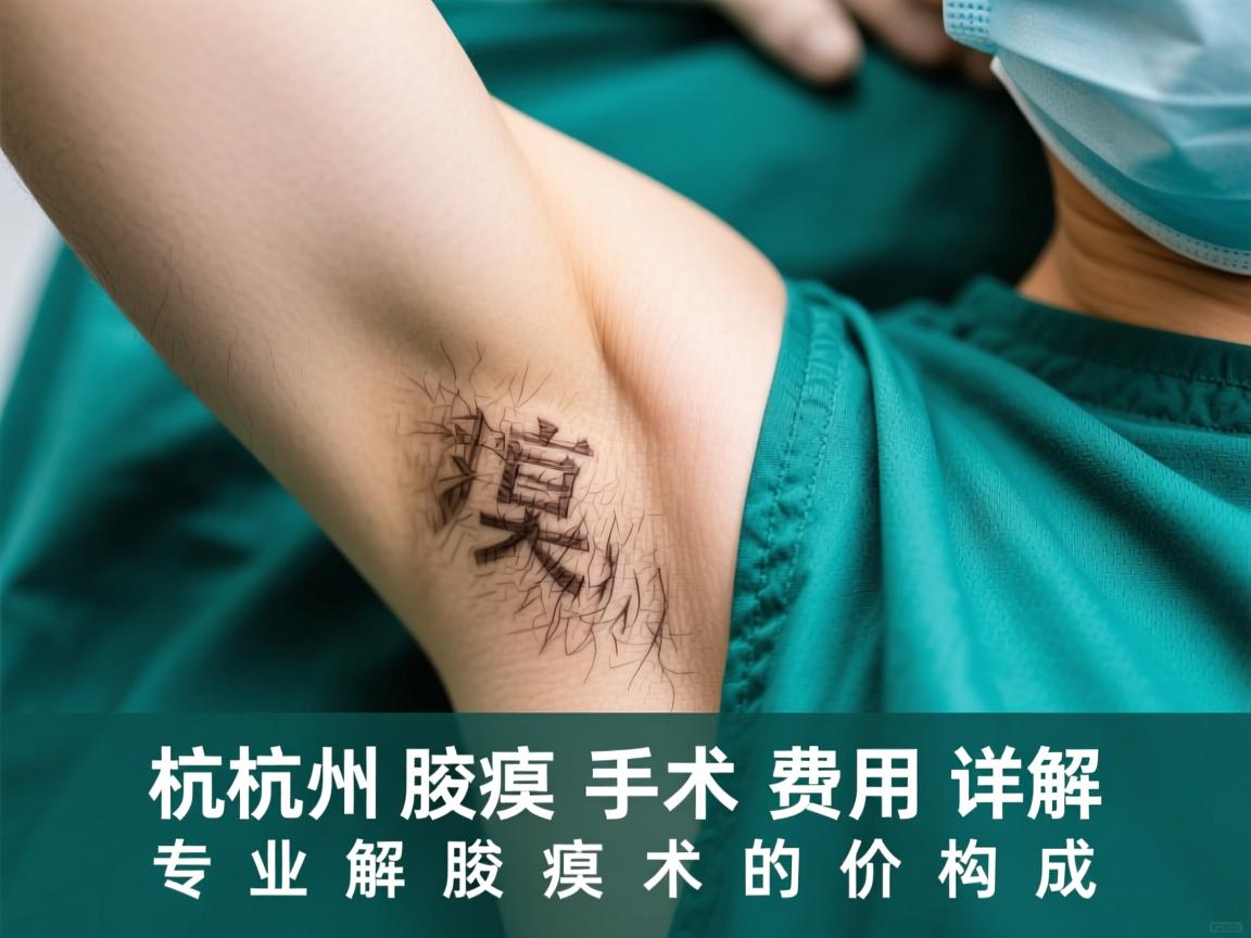 杭州腋臭手术费用详解，专业解读腋臭手术的价格构成